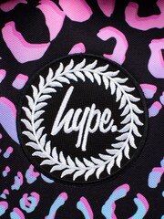 Черный рюкзак со звериным принтом с эффектом перехода цвета Hype. - Image 5 of 9