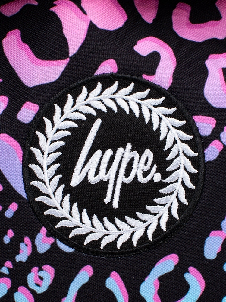 Hype. Black Gradient Pastel Animal Print Backpack - Image 5 of 9
