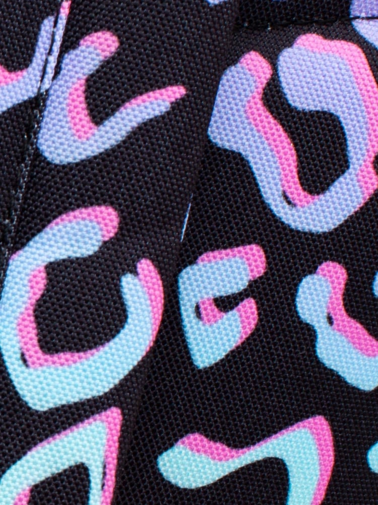 Hype. Black Gradient Pastel Animal Print Backpack - Image 8 of 9