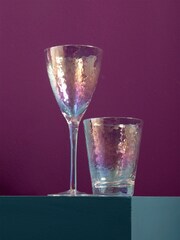 Interiors by Premier Liqueur Aurora Glass Tumblers Set of 4 - Image 2 of 4