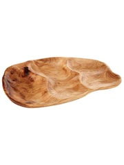 Maison by Premier Brown Three Compartment Tray - Image 2 of 2