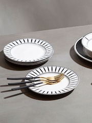 Interiors by Premier 12 Piece Avie Solar Dinner Set - Image 1 of 4