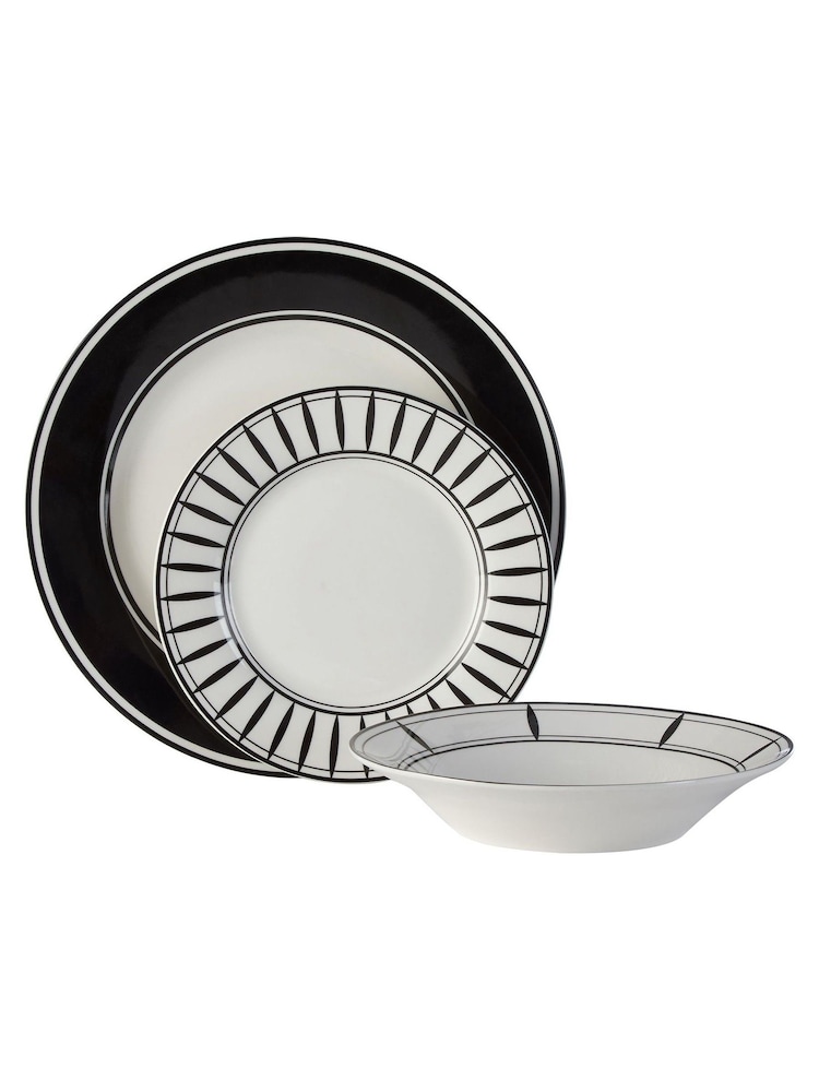 Interiors by Premier 12 Piece Avie Solar Dinner Set - Image 2 of 4