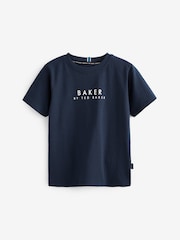 Baker by Ted Baker 100% Cotton T-Shirts 3 Pack - Image 4 of 6