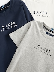 Baker by Ted Baker 100% Cotton T-Shirts 3 Pack - Image 6 of 6