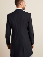 Blue Slim Slim Fit Morning Wool Suit Jacket - Image 3 of 10