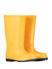 Muddy Puddles Yellow Classic Waterproof Wellies - Image 2 of 4