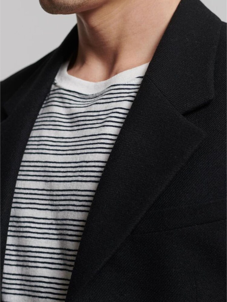 Superdry Black Studios Wool Blazer - Image 3 of 4