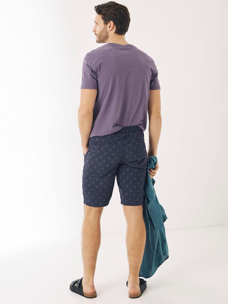 FatFace Blue Seaton Geo Print Shorts - Image 2 of 4 FatFace Blue Seaton Geo Print Shorts - Image 2 of 4