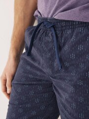FatFace Blue Seaton Geo Print Shorts - Image 3 of 4