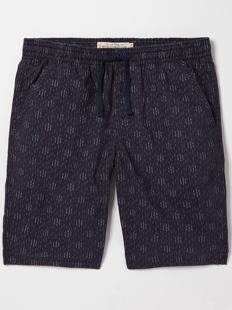 FatFace Blue Seaton Geo Print Shorts - Image 4 of 4 FatFace Blue Seaton Geo Print Shorts - Image 4 of 4