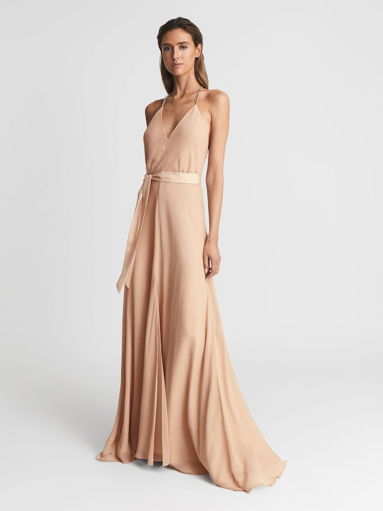 Maxi dress com alças Isabella Reiss - Imagem 1 de 7