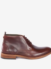 Barbour® Mahogany Brown Benwell Chukka Boots - Image 1 of 5