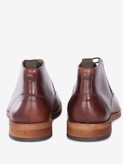 Barbour® Mahogany Brown Benwell Chukka Boots - Image 4 of 5