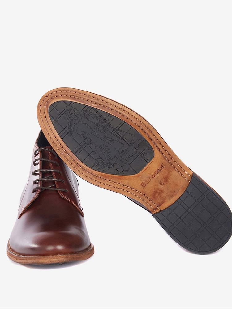 Barbour® Mahogany Brown Benwell Chukka Boots - Image 5 of 5