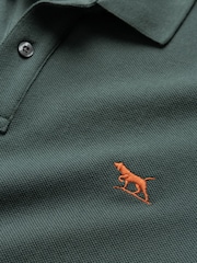 Rodd & Gunn Dark Green The Gunn Polo Shirt - Image 6 of 6