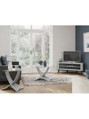 Jual Grey Siena Round Side Table - Image 2 of 6