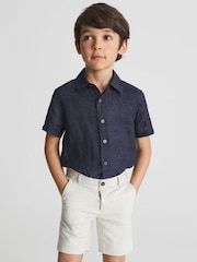 Reiss Chalk Wicket Junior Casual Chinos Shorts - Image 3 of 6