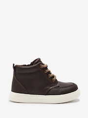 Chocolate Brown Warm Lined Chukka Boots - Image 1 of 4