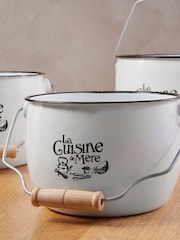 Maison by Premier Set of 3 White Storage Pots - Image 1 of 4