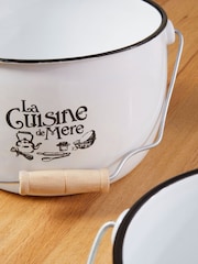 Maison by Premier Set of 3 White Storage Pots - Image 2 of 4
