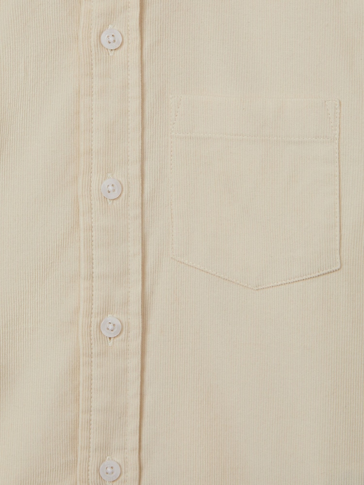 Reiss White Albion 9-13 yrs Corduroy Cutaway Collar Shirt - Image 7 of 7 Reiss White Albion 9-13 yrs Corduroy Cutaway Collar Shirt - Image 7 of 7