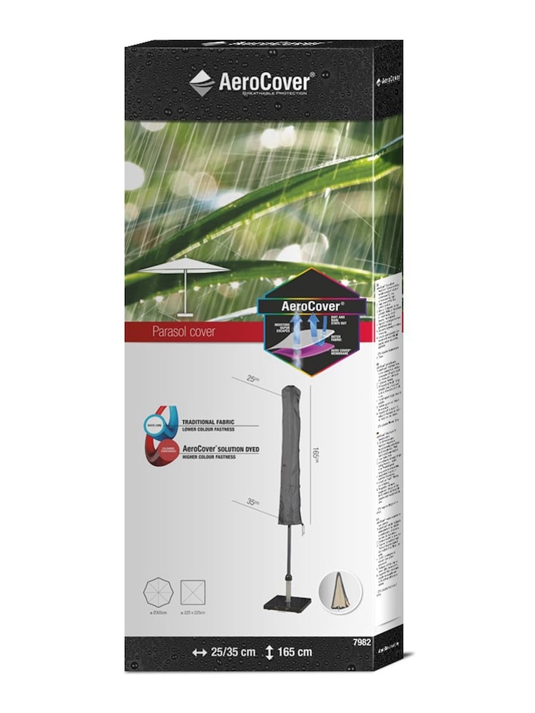 Aerocover Grey Parasol 165 x 25/35cm - Image 2 of 4