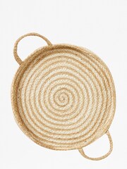 French Connection White Small Spiral Wall Basket - Image 2 of 2