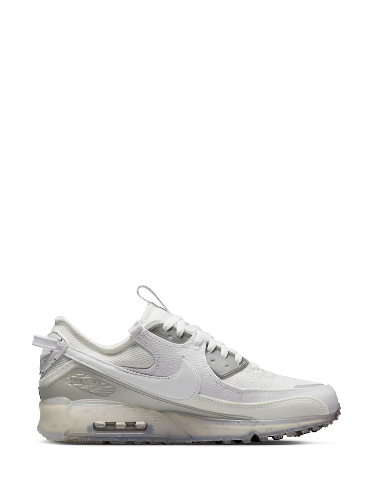 Blanc - Nike Air Max Terrascape 90 Baskets - Image 3 of 10