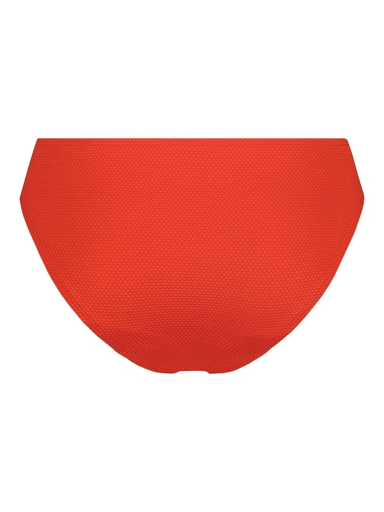 Hunkemöller Red Scallop Rio Bikini - Image 5 of 5