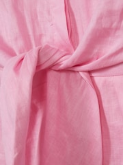 وردي - Reiss Ema Jr Linen Playsuit - صورة 6 من 6