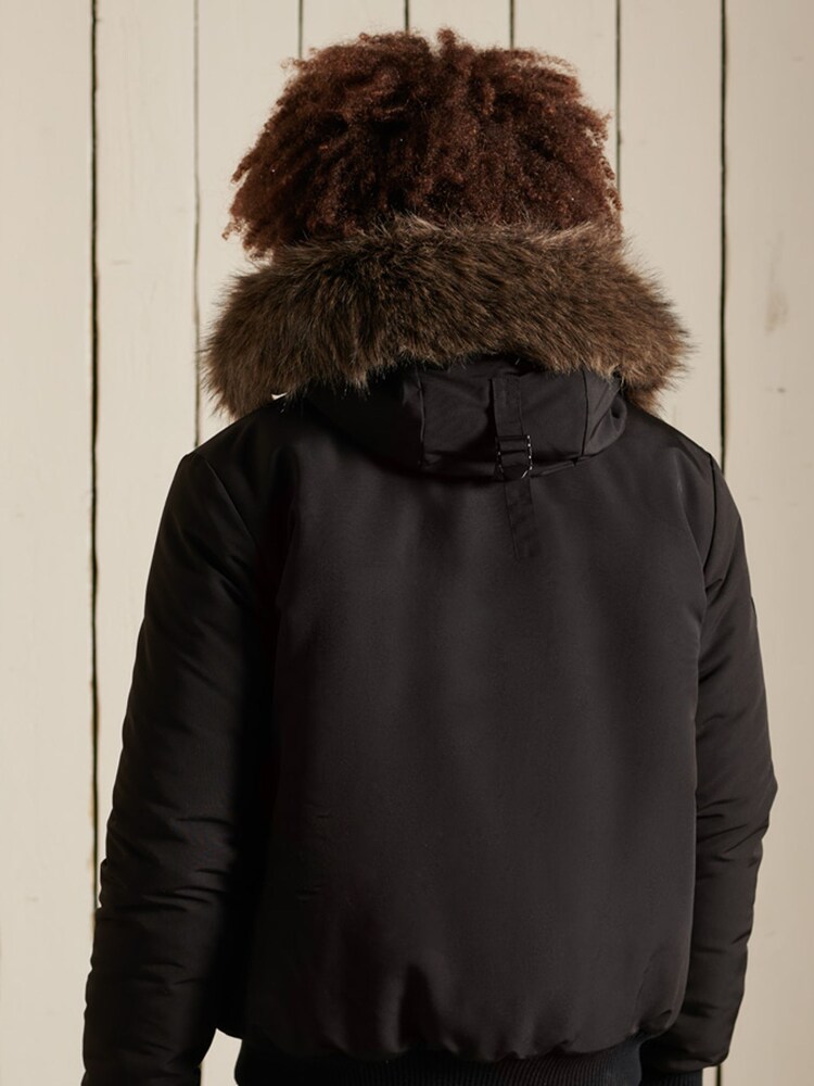 Смолянисто-черный - Куртка "пилот" Superdry Everest - Image 2 of 5