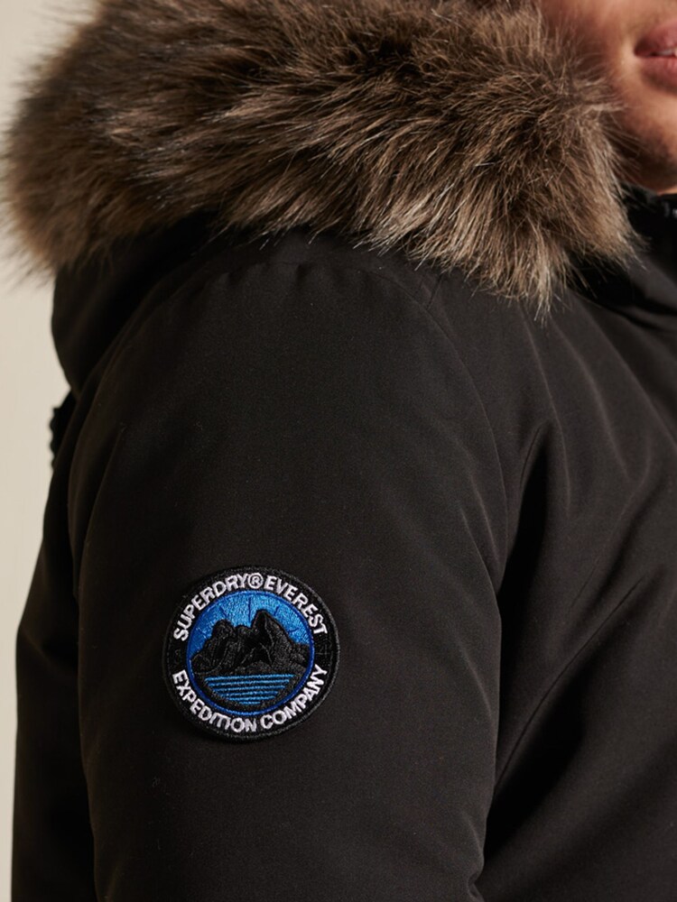 Смолянисто-черный - Куртка "пилот" Superdry Everest - Image 5 of 5