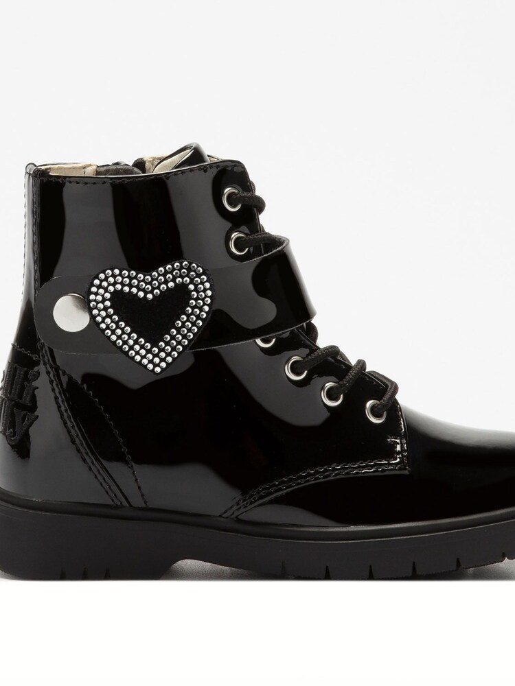 Lelli Kelly Stella Heart Black Boots - Image 3 of 5