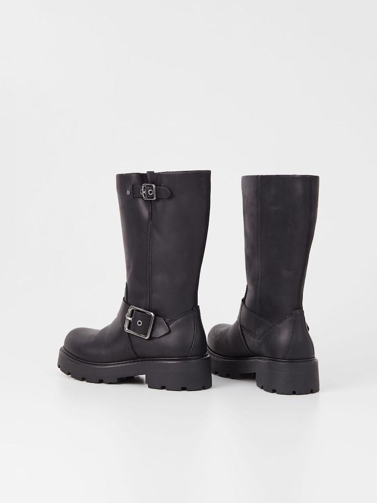 Vagabond Shoemakers Cosmo Biker Black Boots - Image 3 of 3
