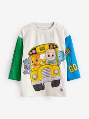 Multi Colourblock CoComelon Long Sleeve T-Shirt (3mths-8yrs) - Image 1 of 2