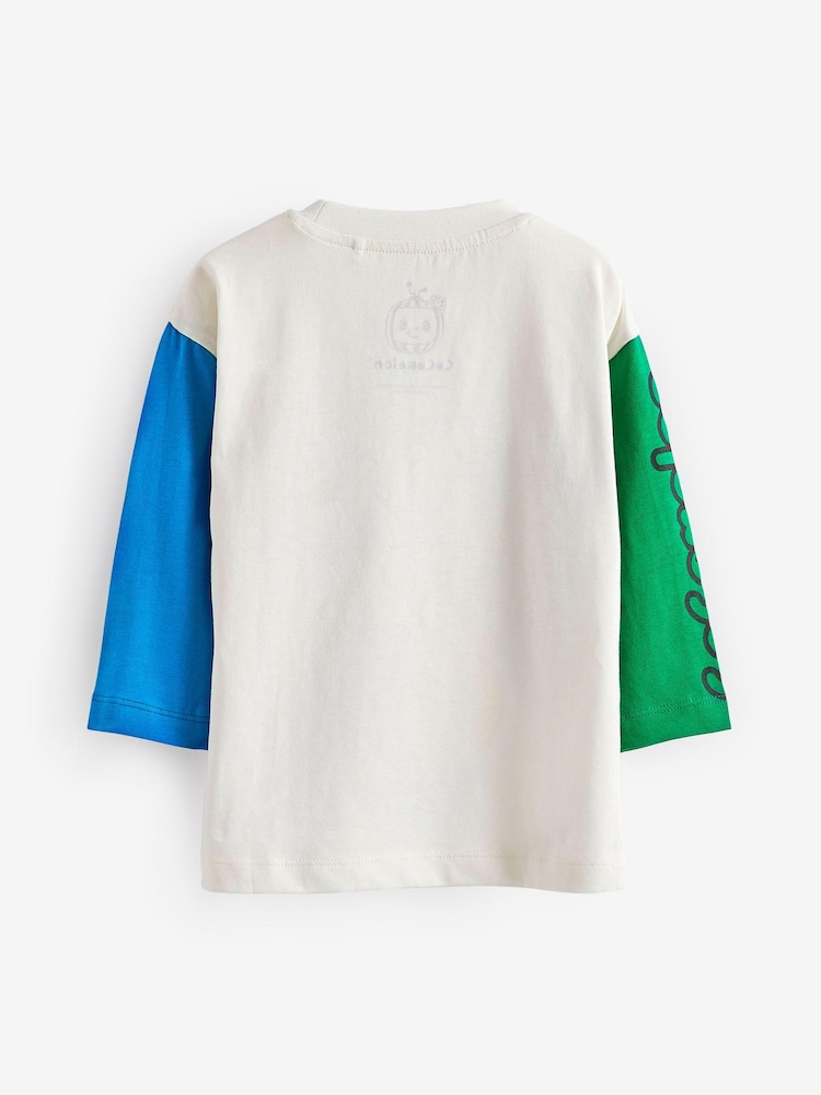 Multi Colourblock CoComelon Long Sleeve T-Shirt (3mths-8yrs) - Image 2 of 2