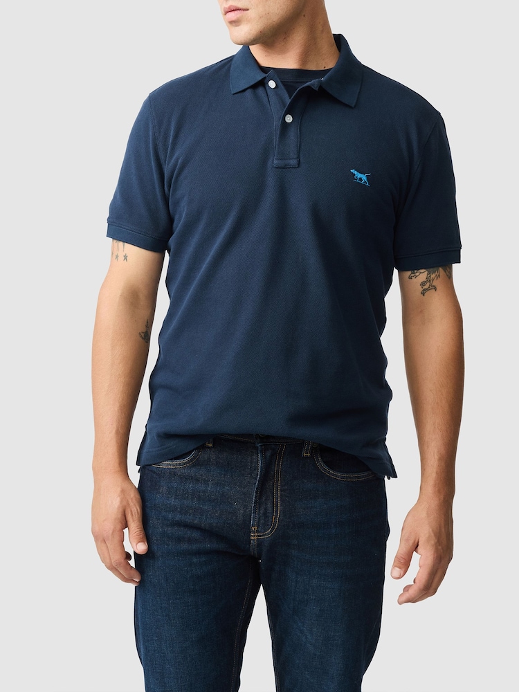 Rodd & Gunn Blue The Gunn Polo Shirt - Image 1 of 4