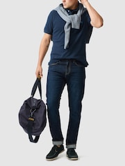 Rodd & Gunn Blue The Gunn Polo Shirt - Image 2 of 4