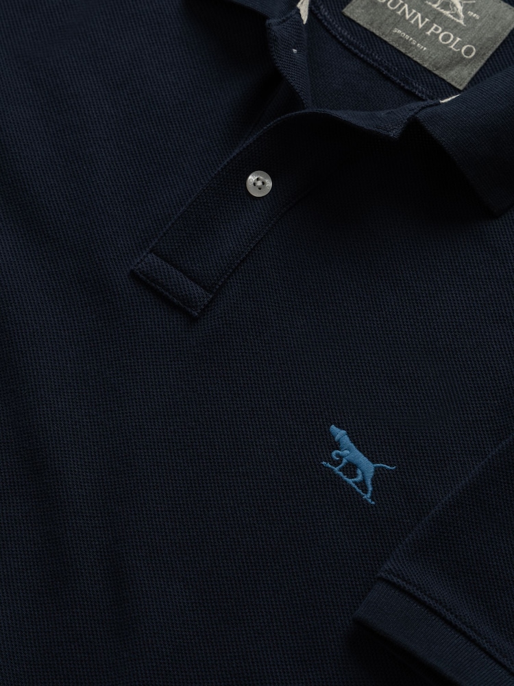 Rodd & Gunn Blue The Gunn Polo Shirt - Image 4 of 4