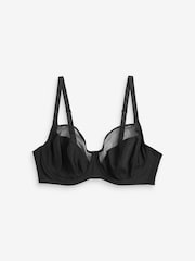 Red/Black/Cream DD+ Non Pad Full Cup Bras 3 Packs - Image 2 of 5
