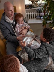 Szary - Soft Touch Teddy Borg Fleece All-In-One (3-16yrs) - Image 9 of 11