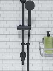Croydex Black Pressure Boost Shower Set - Image 1 of 4