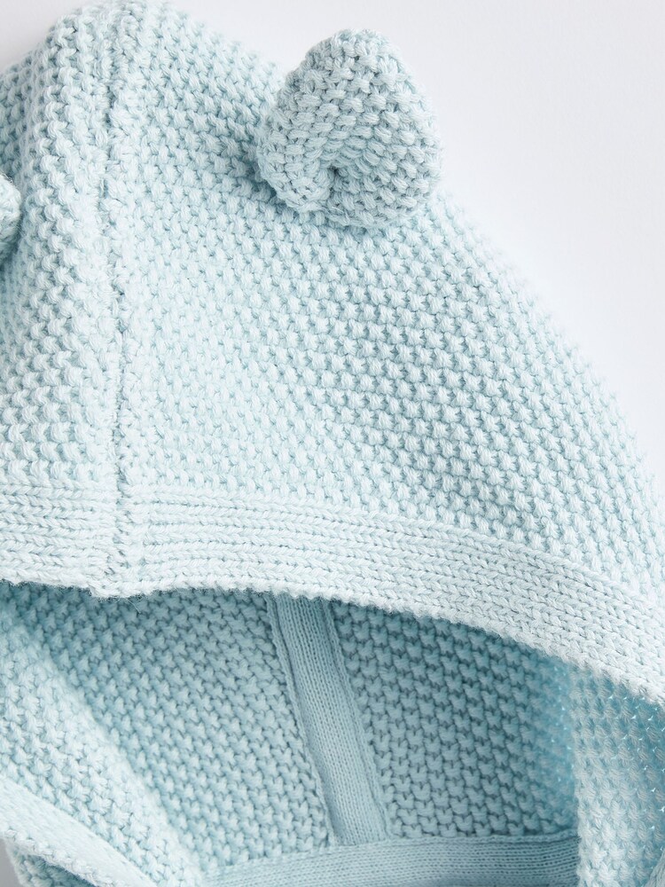 Blau - Baby Strickjacke mit Bärendesign (0 Monate bis 2 Jahre) - Bild 4 von 4 Blau - Baby Strickjacke mit Bärendesign (0 Monate bis 2 Jahre) - Bild 4 von 4