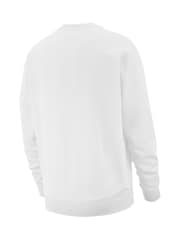 Nike White Club Crew Sweatshirt - Image 8 of 8