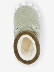Green Croc Warm Lined Slipper Boots - Image 3 of 5