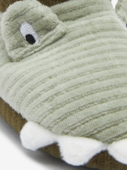 Green Croc Warm Lined Slipper Boots - Image 5 of 5