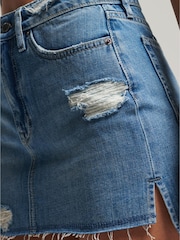 Superdry Vintage Denim-Minirock, Blau - Bild 3 von 6