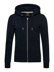 modra - Superdry s kapuco, zadrgo in izvezenim vintage logotipom  - Slika 12 iz 12