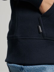 modra - Superdry s kapuco, zadrgo in izvezenim vintage logotipom  - Slika 8 iz 12